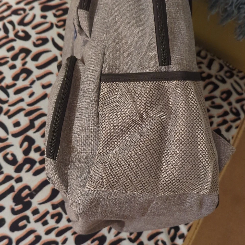 New Lightweight Gray Backpack - Picture 4 of 4